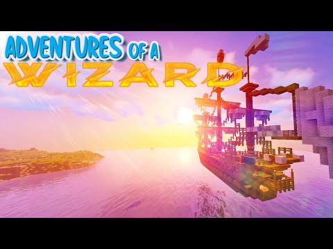 Adventures Of A Wizard Ep 1 - A DIFFICULT START - Minecraft Modded Survival