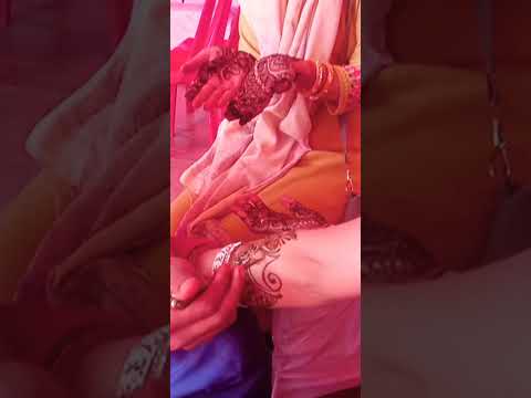 sister in law mehandi ceremony # shorts#ytshorts #trending #subscribe#@Pavana_Sharma