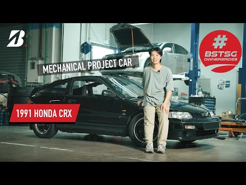 1991 Honda CRX on POTENZA Adrenalin RE004 | Bridgestone Owner's Ride