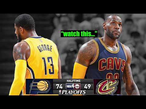 Down by 25 In The Playoffs, Lebron SHOCKS THE WORLD...