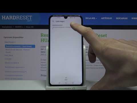 Cómo bloquear un número de teléfono en HUAWEI Honor 20i - números desconocidos, llamadas entrantes
