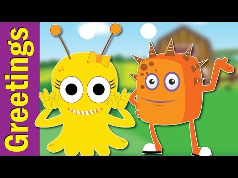 Nice To Meet You Song | Hello Song | Greetings Song | Kindergarten, EFL & ESL | Fun Kids English