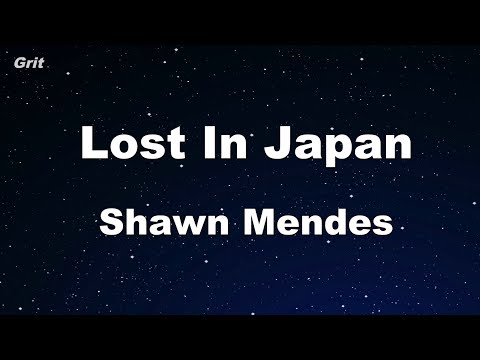 Lost In Japan - Shawn Mendes Karaoke 【No Guide Melody】 Instrumental