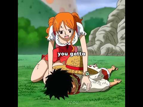 [ Nami care for Luffy 🤕 ] #luffy #nami #onepiece