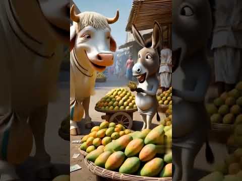 "The Great Cow and Monkey Heist" #shortsviral #shorts #shortvideo #short #cow #viralvideo