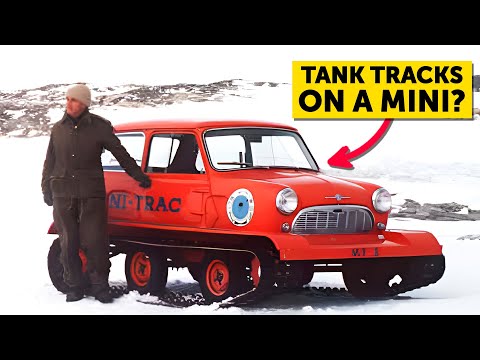 Mini Trac -  The Amazing Tracked Mini Built for Antarctica