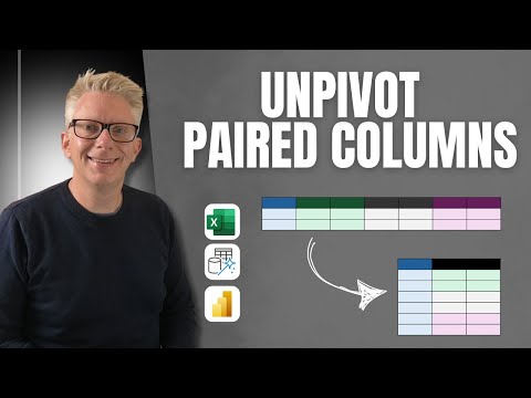 Power Query: Unpivot Paired Columns Power Query: Unpivot Paired Columns