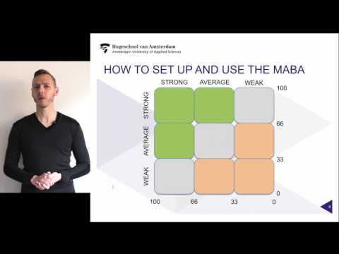 The MABA Analysis GE Matrix explained