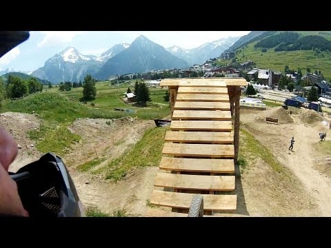 Drift HD Ghost: Crankworx Slopestyle With Tomas Lemoine | Les Deux Alpes 2013