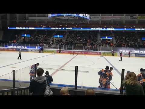 Tappara päivä 9.9.2018, Kristian Kuusela lättysyöttö kilpailu