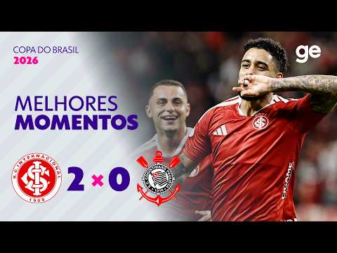 Gols e melhores lances de Internacional x Corinthians