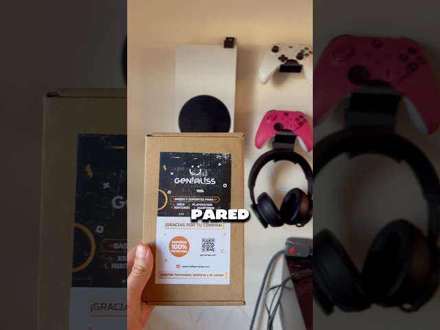 Vídeo relacionado con playvital 2 Soportes de Pared Plegables para Mandos y Auriculares