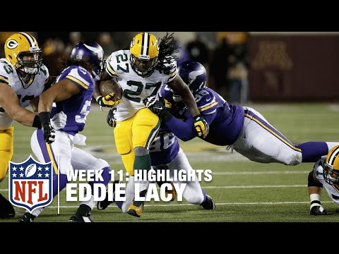 Eddie Lacy Highlights (Week 11) | Packers vs. Vikings | NFL