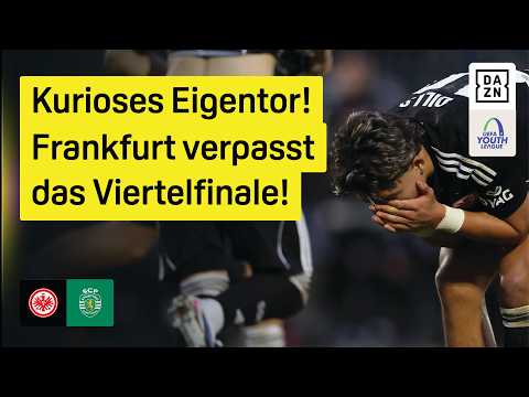 Eintracht Frankfurt U19 - Sporting U19 | UEFA Youth League | DAZN Highlights