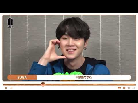 [CC/ENG SUB] JAPAN FANCAFE/FANCLUB | Snack Time with Suga (Min Yoongi)