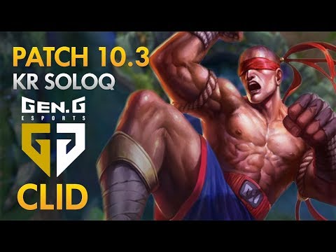 Gen.G Clid - Lee Sin Jungle - KDA 7/2/14