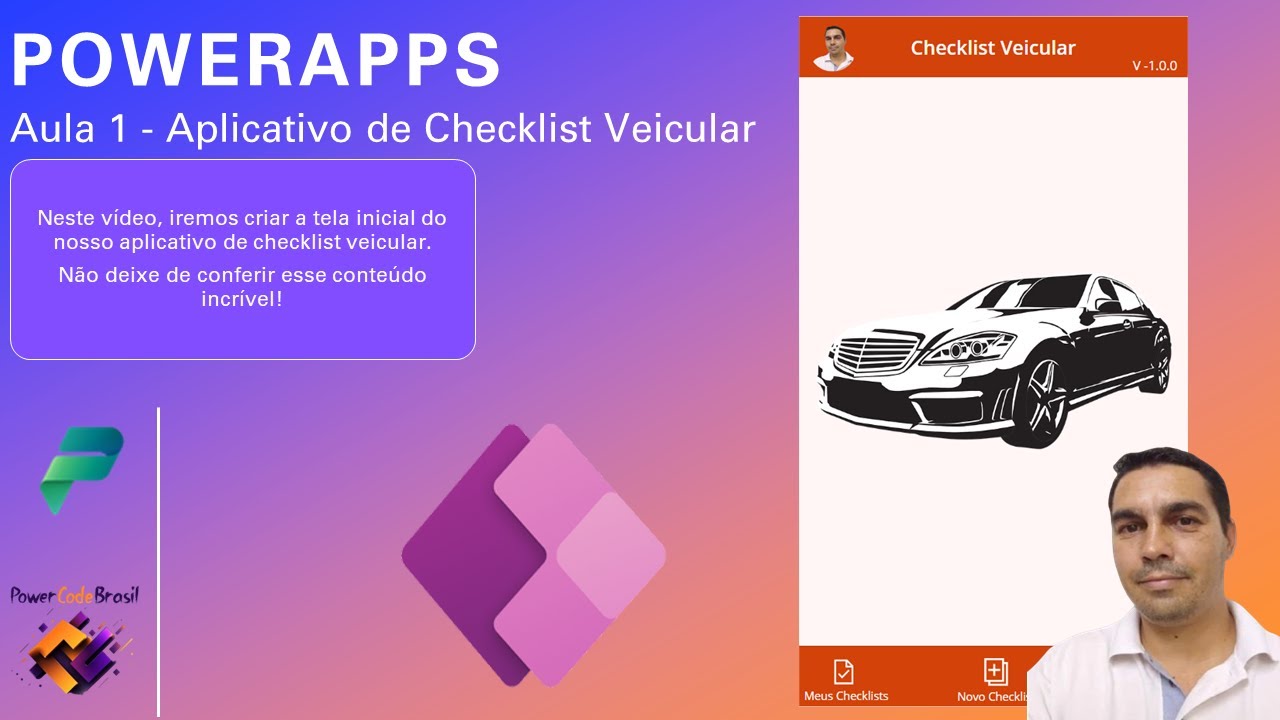 [Power Apps]   Aula 1 -  Aplicativo de Checklist Veicular