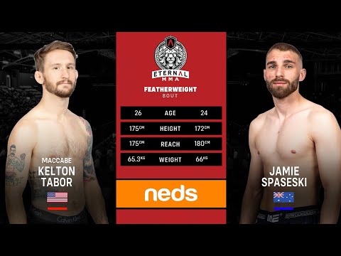 ETERNAL 69 - KELTON TABOR VS JAMIE SPASESKI - MMA FIGHT VIDEO