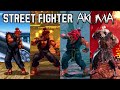 Street Fighter Akuma Win Poses Akuma Evolution 1994 2024