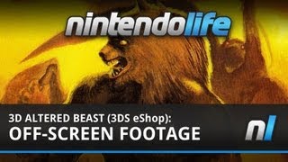 3D Altered Beast (3DS eShop) Off-Screen Footage