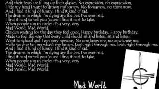 Alex Parks - Mad World (with lyrics)