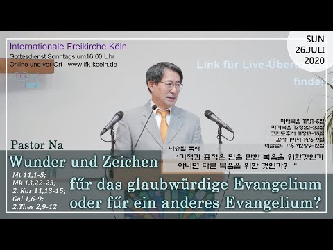 Wunder und Zeichen für das glaubwürdige Evangelium oder für ein anderes Evangelium?
