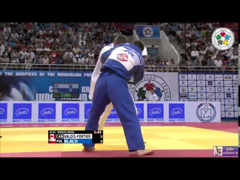 Judo 2014 Grand Prix Ulaanbaatar: Valois-Fortier (CAN) - Blach (POL) [-81kg] bronze
