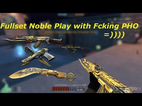 Crossfire NA 2.0: AK47 - Noble Beast & fullset Noble Beast in HMX rooftop gameplay with Pho CFNA :))