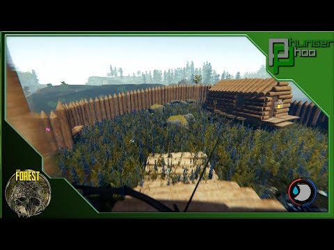 The Forest 13 - BUILDING UP THE BASE - CUSTOM CABIN