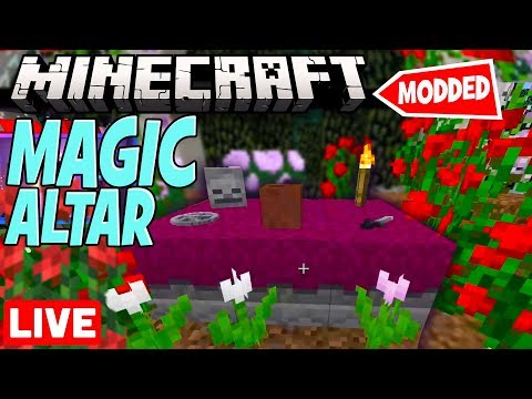 Building up Magic Power in Minecraft