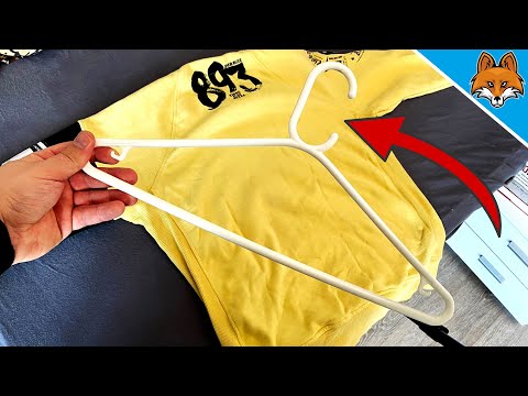 You've been using HANGERS wrong all your life 💥 (Ingenious TRICK) 🤯