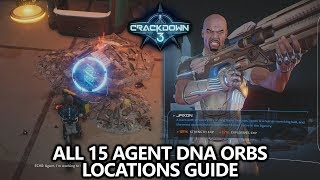 Crackdown 3 - All 15 Agent DNA Orbs Locations Guide - How to Unlock All Characters - Circle Of Life