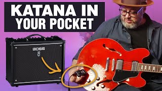 Video thumbnail for Tiny Amp, Huge Sound: Discover the Boss Katana Go! by Marty Music