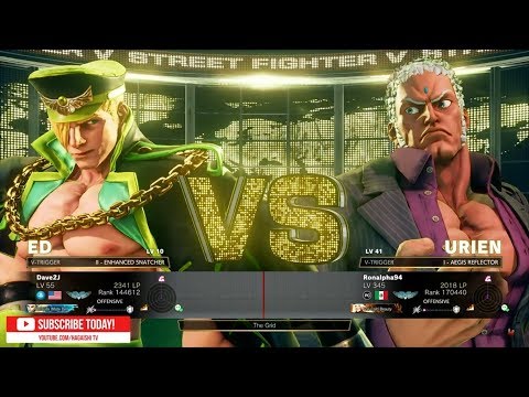 "Best Bout Replays"  SFV AE - DAVE2J vs Ronalpha94  (1080pHD 60fps)