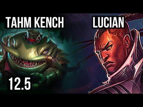 TAHM & Senna vs LUCIAN & Yuumi (ADC) | 3/1/12, 66% winrate | NA Master | 12.5