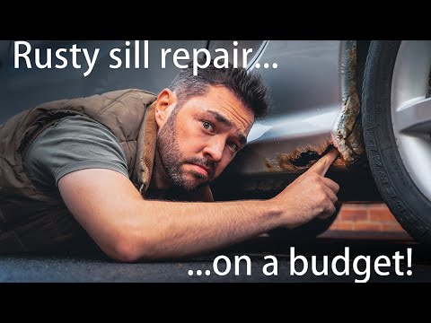 Rusty Sill Repair on the MG TF!