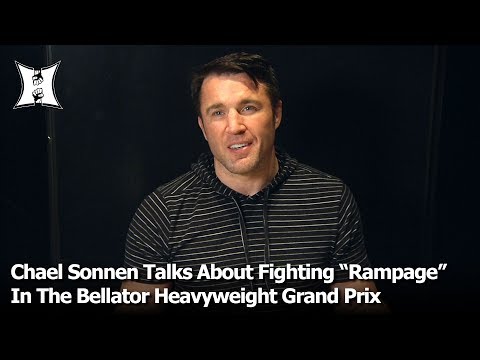 Bellator 192: Chael Sonnen Talks About Fighting “Rampage” Jackson In The Heavyweight Grand Prix