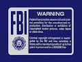 Disney Blue FBI Warning Screens 2000 2003 VHS Version DVD Quality