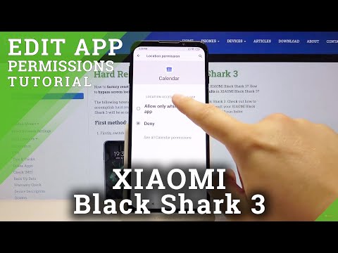 How to Enter App Permissions in Xiaomi Black Shark 3 – Control App Permissions