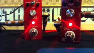 Video thumbnail for Eno OCT-1 Octaver(?) on Bass by northtownsound