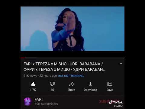 FARI❌ TEREZA ❌ MISHO - UDRI BARABANA (Official Video)