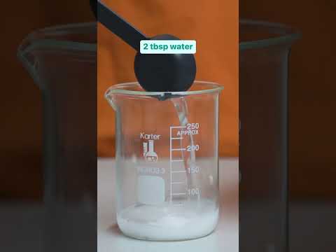 Crystal Tree DIY Experiment