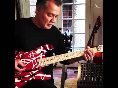 Thumbnail for New Eddie Van Halen video — demonstrating the D-Tuna in 2017. by Van Halen