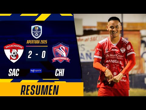 CONTUNDENT VICTORY OF SACACHISPAS | Sparks 2-0 Chimaltenango | Complete Summary
