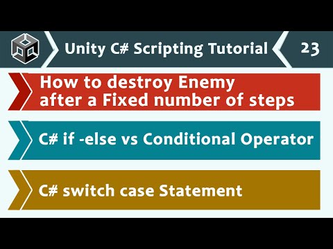 Control Statements and if else Explained Unity C Scripting Tutorial 21 