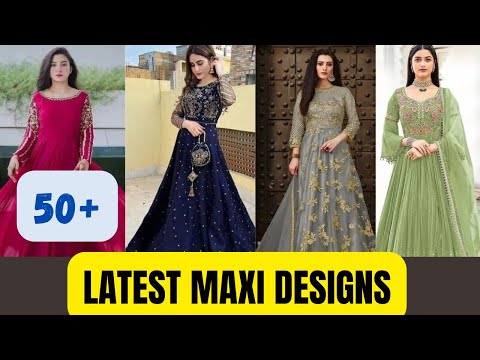 New long Maxi Designs 2024 | Indian Maxi Design 2024 | Fashion with Arzoo Rameez