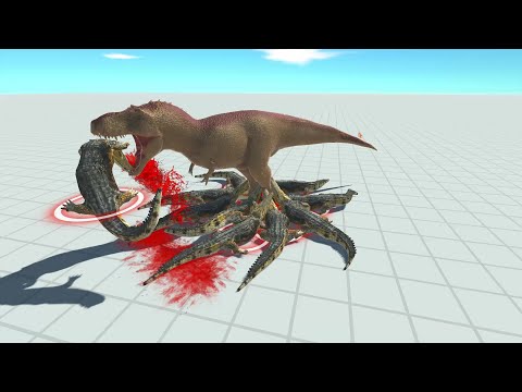 10 CROCODILES VS EVERY UNIT - Animal Revolt Battle Simulator