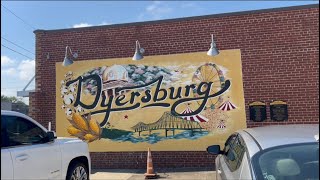 Passing through Dyersburg, TN