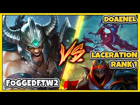 Insane Challenger Game Against One Of The Best Junglers & The Best Zed NA (Ft. Doaenel & Laceration)