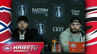 MTL@CAR R3G1: Pregame media ops | FULL PRESS CONFERENCES